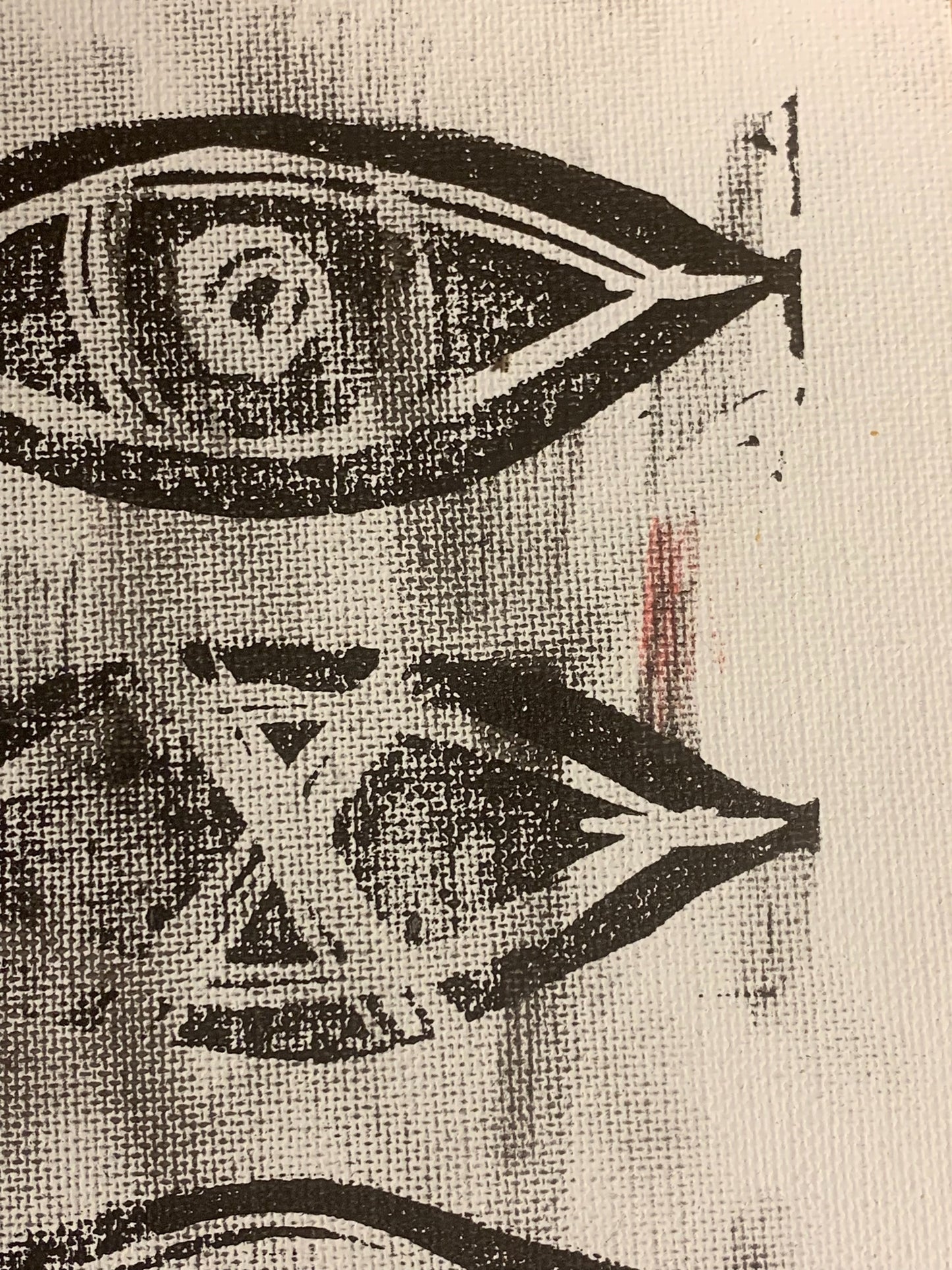 “Open Your Eyes #3” Mixed Media Canvas Panel